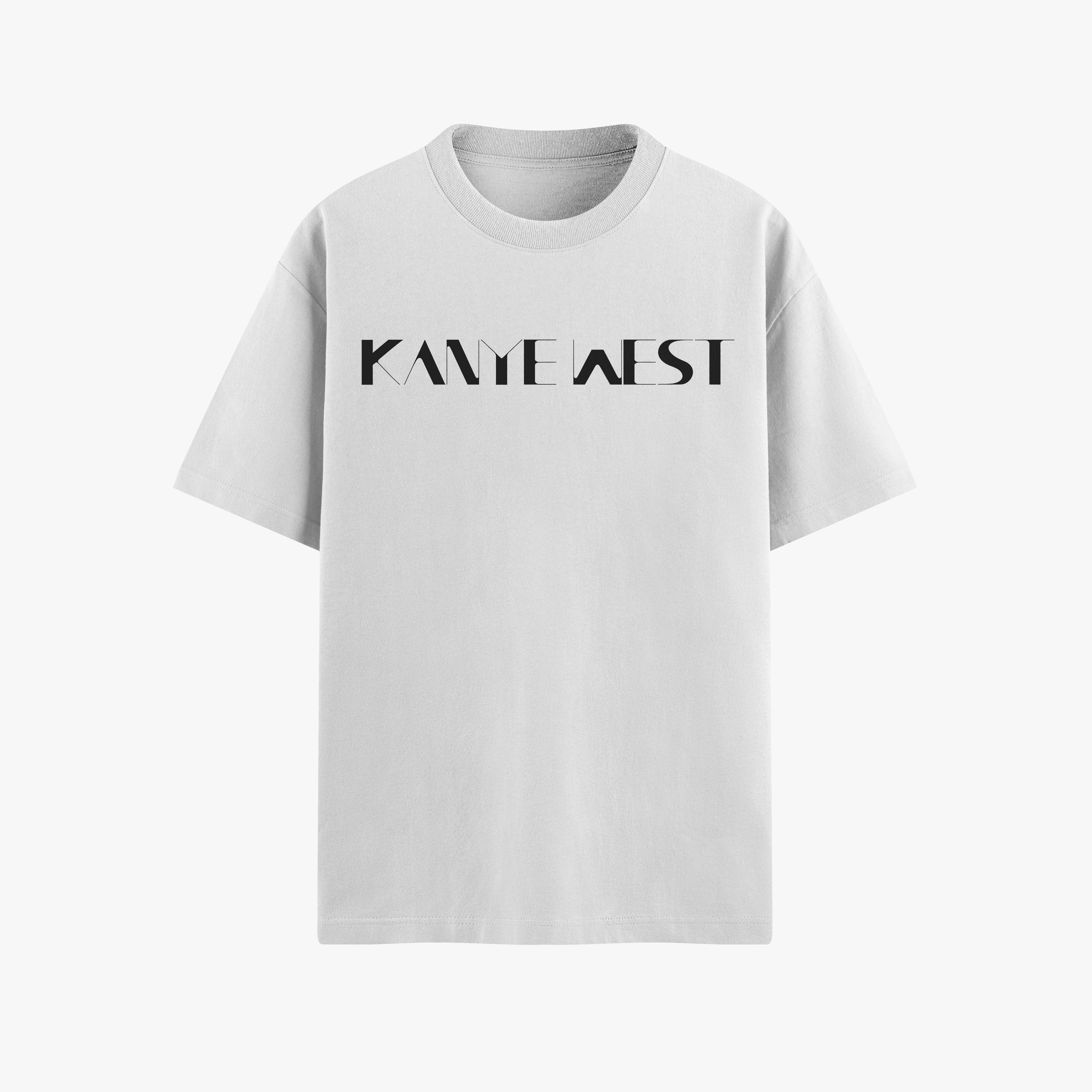 Kanye Signature White Oversized 240 GSM Tee