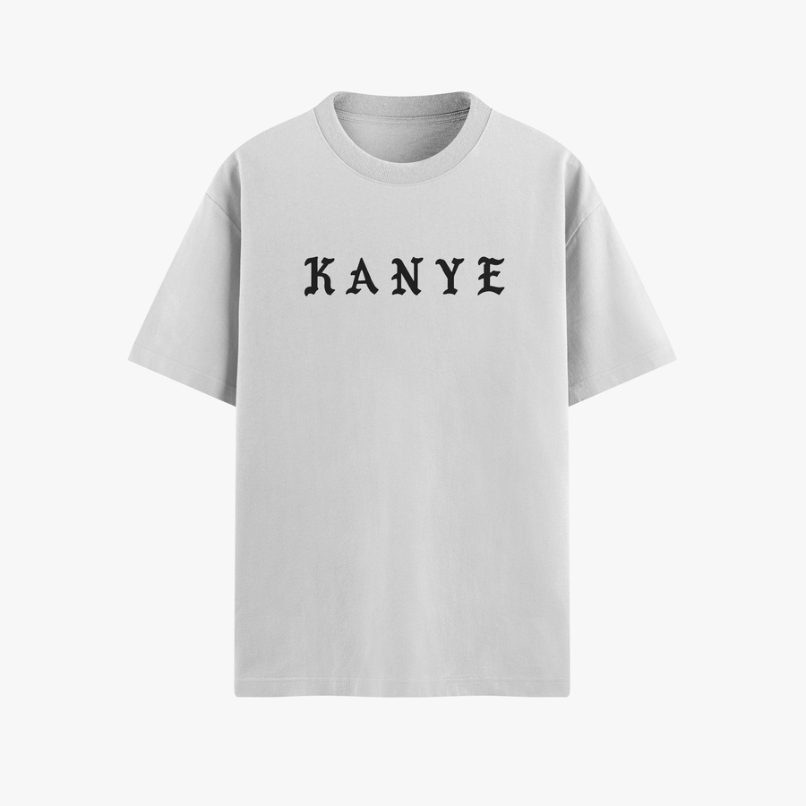Kanye Loves Kanye White Oversized 240 GSM Tee