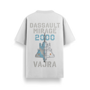 Vajra Off White Oversized 240 GSM Tee