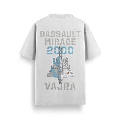 Vajra Off White Oversized 240 GSM Tee