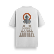 Dassault Rafale Runway Off White Oversized 240 GSM Tee