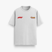 Spanish GP Off White Oversized 240 GSM Tee